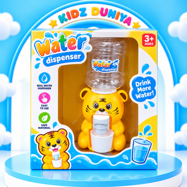 Colorful Tiger Water Dispenser Toy